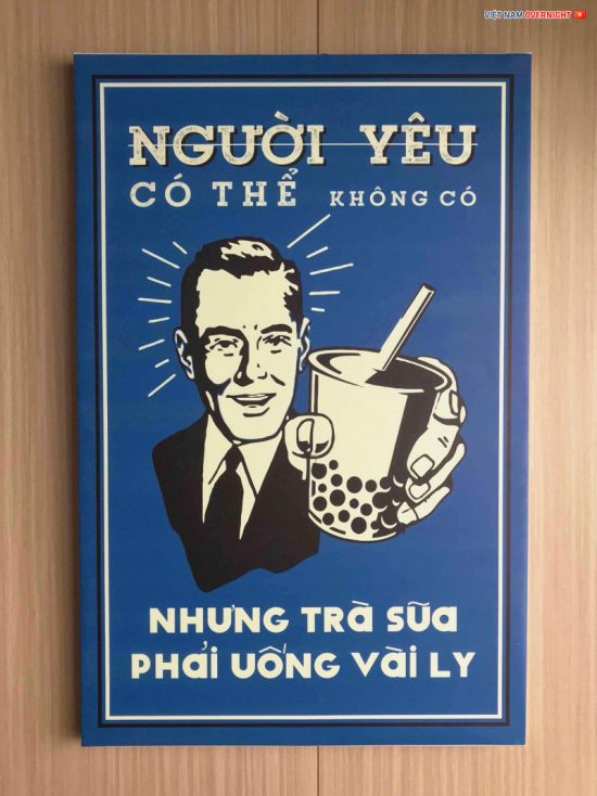 stt quảng cáo trà sữa